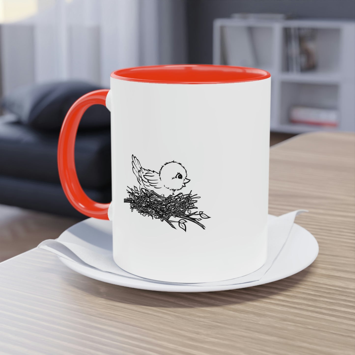 Coffee Mug - 11oz - Two Tone - The Love Nest