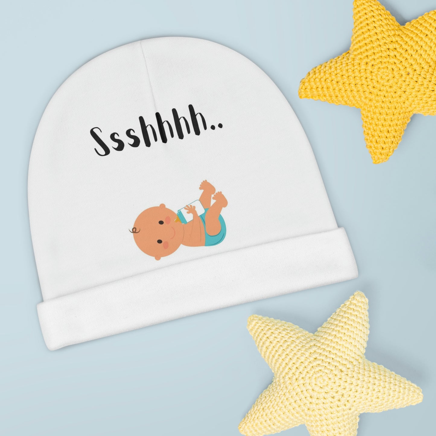 Baby Beanie / Baby Hat - Ssshhhh...